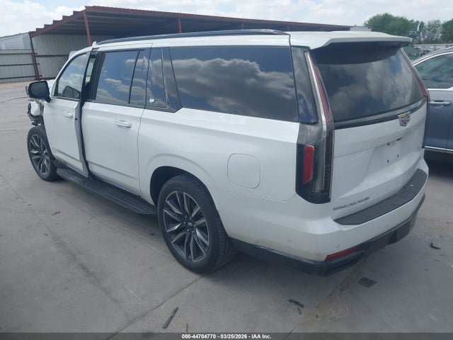 2023 Cadillac Escalade Esv 4wd Sport Platinum მანქანა იყიდება აუქციონზე, vin: 1GYS4RKL0PR217654, აუქციონის ნომერი: 44704770
