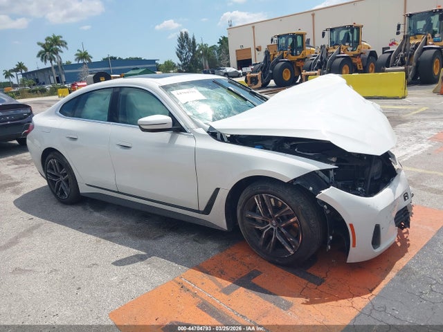 Продаж на аукціоні авто 2022 Bmw 430i Gran Coupe, vin: WBA63AV06NFL83377, номер лоту: 44704793