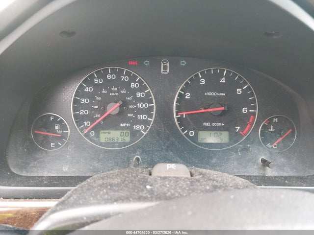 Aukcja sprzedaży 2003 Subaru Legacy Outback Awp, vin: 4S3BH675436652935, numer aukcji: 44704830