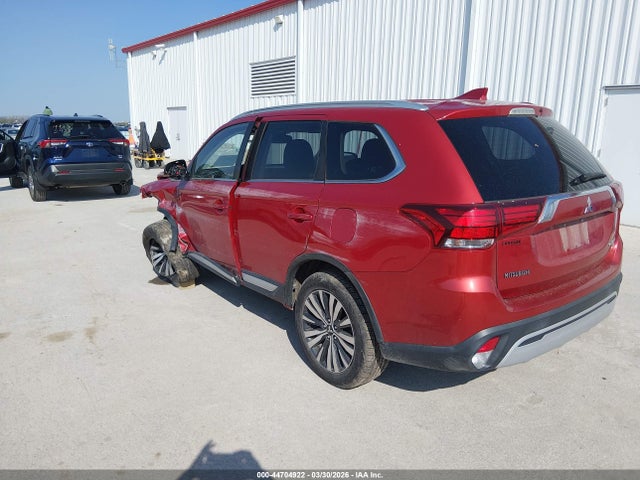 44704922 :رقم المزاد ، JA4AZ3A33KZ019624 vin ، 2019 Mitsubishi Outlander Sel مزاد بيع