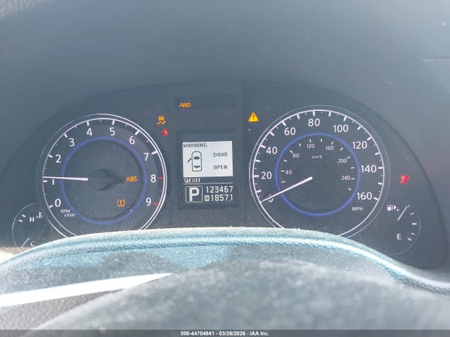 2013 Infiniti G37x მანქანა იყიდება აუქციონზე, vin: JN1CV6AR7DM750950, აუქციონის ნომერი: 44704941