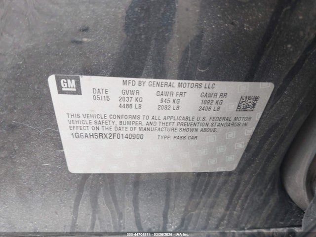 2015 CADILLAC ATS 1G6AH5RX2F0140900 Photo 8