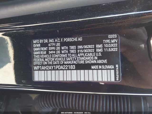 2023 PORSCHE CAYENNE E-HYBRID WP1AH2AY1PDA22183 Photo 8