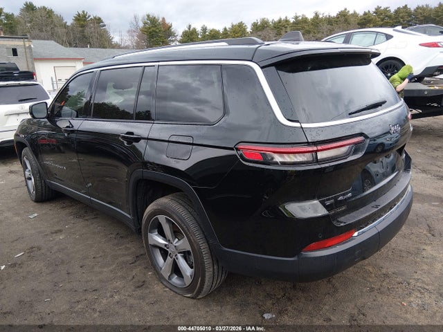 Aukcja sprzedaży 2021 Jeep Grand Cherokee L Limited 4x4, vin: 1C4RJKBG2M8133361, numer aukcji: 44705010