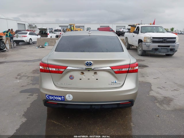 Продажа на аукционе авто 2013 Toyota Avalon Hybrid Limited, vin: 4T1BD1EB5DU018601, номер лота: 44705029