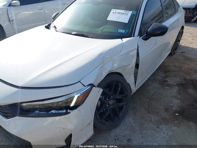 44705052 :رقم المزاد ، 2HGFE2F5XTH522503 vin ، 2026 Honda Civic Sport مزاد بيع