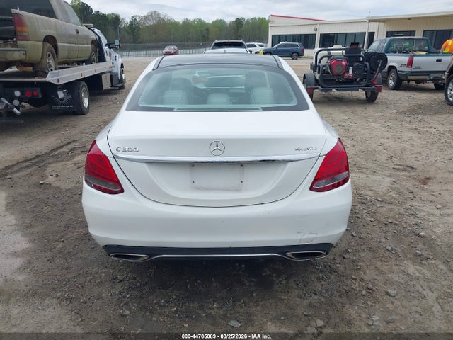 44705089 :رقم المزاد ، 55SWF4KB1GU148506 vin ، 2016 Mercedes-benz C 300 4matic مزاد بيع