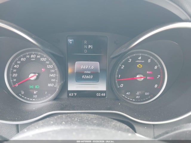 44705089 :رقم المزاد ، 55SWF4KB1GU148506 vin ، 2016 Mercedes-benz C 300 4matic مزاد بيع