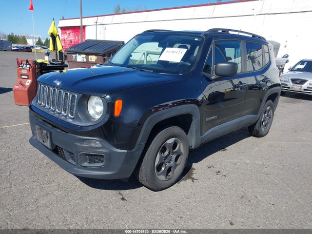44705123 :رقم المزاد ، ZACCJBAB4HPG02945 vin ، 2017 Jeep Renegade Sport 4x4 مزاد بيع