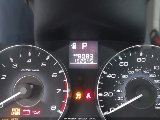 44705136 :رقم المزاد ، 4S4BRBAC6C3248920 vin ، 2012 Subaru Outback 2.5i مزاد بيع