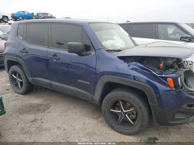Продажа на аукционе авто 2018 Jeep Renegade Sport 4x4, vin: ZACCJBAB6JPJ48040, номер лота: 44705153