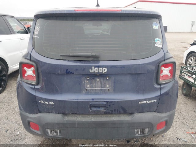 Продажа на аукционе авто 2018 Jeep Renegade Sport 4x4, vin: ZACCJBAB6JPJ48040, номер лота: 44705153