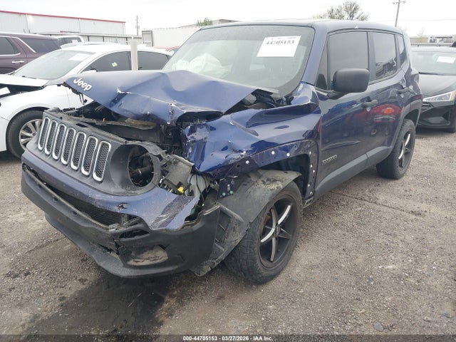 Продажа на аукционе авто 2018 Jeep Renegade Sport 4x4, vin: ZACCJBAB6JPJ48040, номер лота: 44705153