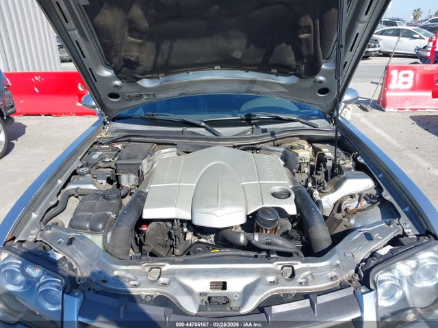 44705157 :رقم المزاد ، 1C3AN69L65X027566 vin ، 2005 Chrysler Crossfire Limited مزاد بيع
