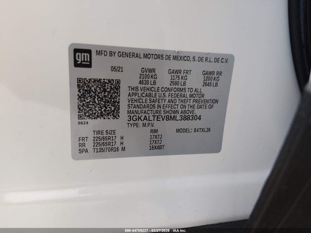 2021 GMC TERRAIN 3GKALTEV8ML388304 Photo 8