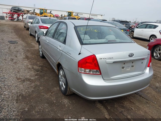 2009 Kia Spectra Ex მანქანა იყიდება აუქციონზე, vin: KNAFE221695650641, აუქციონის ნომერი: 44705256