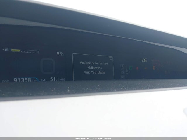 2017 Toyota Prius Two მანქანა იყიდება აუქციონზე, vin: JTDKBRFU0H3567532, აუქციონის ნომერი: 44705288
