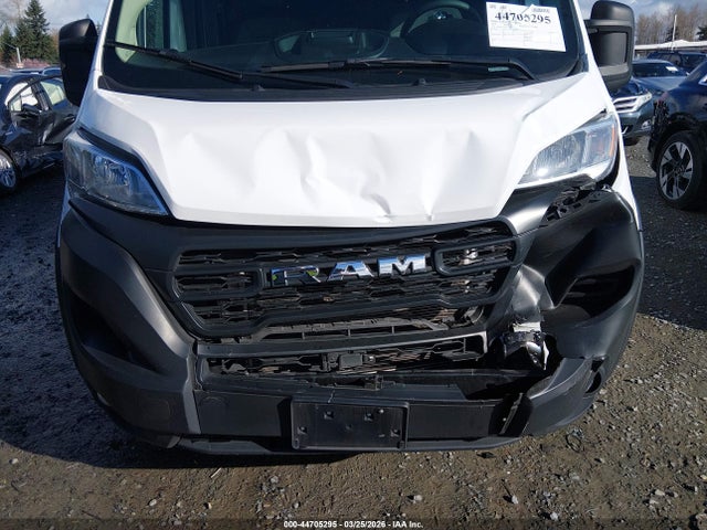 44705295 :رقم المزاد ، 3C6MRVJG9RE130953 vin ، 2024 Ram Promaster 3500 Cargo Van Tradesman High Roof 159 Wb Ext W/pass Seat مزاد بيع