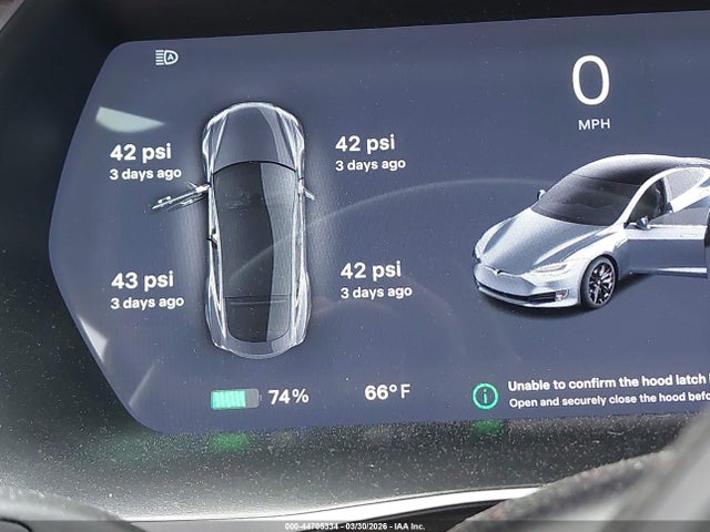 44705334 :رقم المزاد ، 5YJSA1E49KF332871 vin ، 2019 Tesla Model S 100d/long Range/p100d/performance مزاد بيع