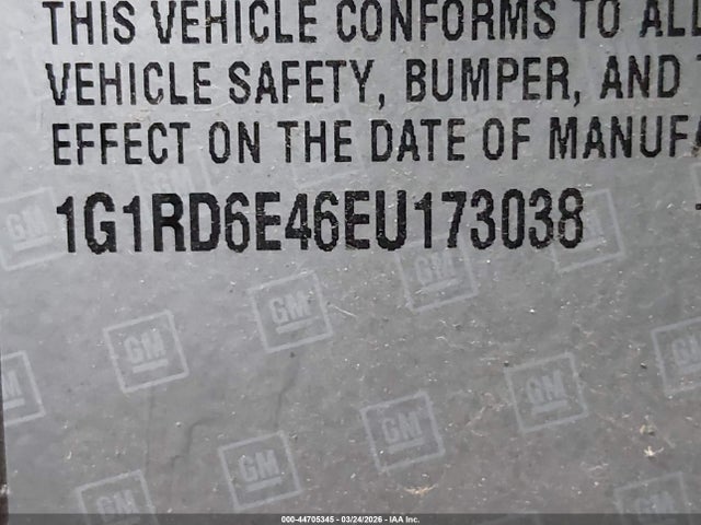 2014 CHEVROLET VOLT 1G1RD6E46EU173038 Photo 8