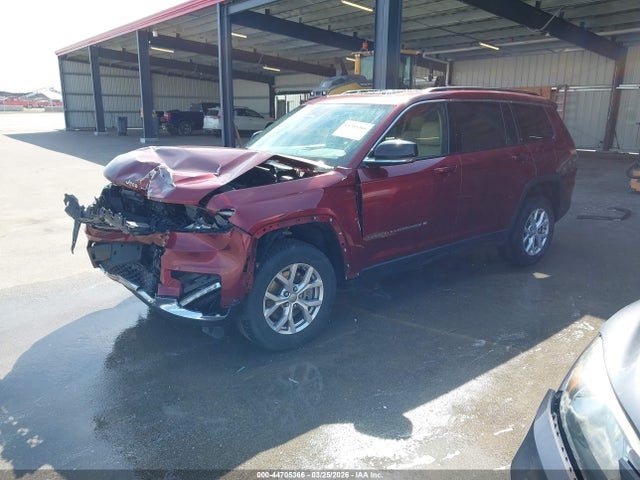 Aukcja sprzedaży 2021 Jeep Grand Cherokee L Limited 4x4, vin: 1C4RJKBG2M8124000, numer aukcji: 44705366