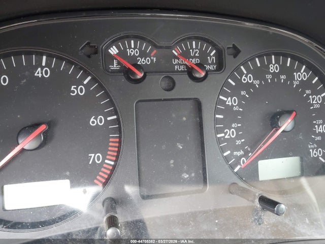 2001 Volkswagen Jetta Gls მანქანა იყიდება აუქციონზე, vin: 3VWSB69M31M087321, აუქციონის ნომერი: 44705382