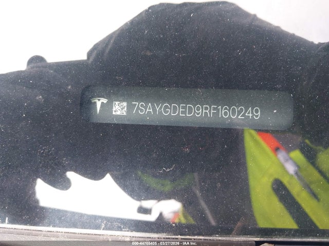 Aukcja sprzedaży 2024 Tesla Model Y Long Range Single Motor Rear-wheel Drive/rwd, vin: 7SAYGDED9RF160249, numer aukcji: 44705405