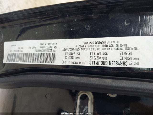 Продаж на аукціоні авто 2013 Chrysler 300 Motown, vin: 2C3CCAAGXDH660851, номер лоту: 44705412