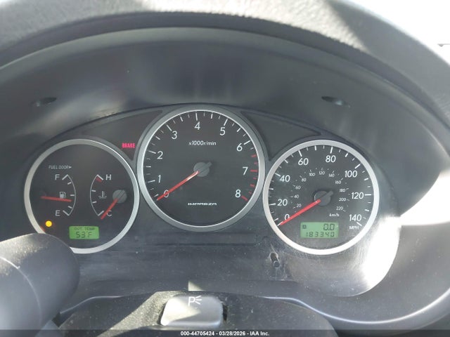 Продаж на аукціоні авто 2006 Subaru Impreza Wrx/wrx Limited/wrx Tr, vin: JF1GD79606G506288, номер лоту: 44705424