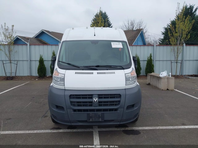 Aukcja sprzedaży 2017 Ram Promaster 3500 Cargo Van High Roof 159 Wb Ext, vin: 3C6URVJG7HE539466, numer aukcji: 44705449