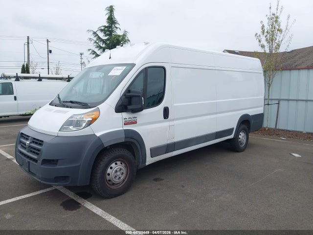 Aukcja sprzedaży 2017 Ram Promaster 3500 Cargo Van High Roof 159 Wb Ext, vin: 3C6URVJG7HE539466, numer aukcji: 44705449