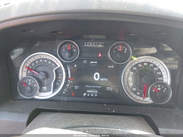 44705463 :رقم المزاد ، 1C6RR7GG6ES355220 vin ، 2014 Ram 1500 Big Horn مزاد بيع