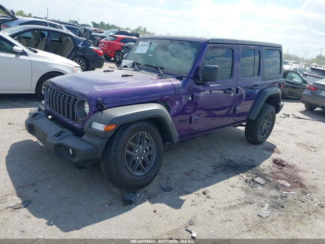 Aukcja sprzedaży 2026 Jeep Wrangler Sport S 4x4, vin: 1C4PJXDN8TW220966, numer aukcji: 44705543