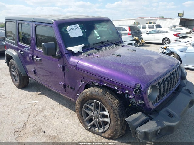 Aukcja sprzedaży 2026 Jeep Wrangler Sport S 4x4, vin: 1C4PJXDN8TW220966, numer aukcji: 44705543