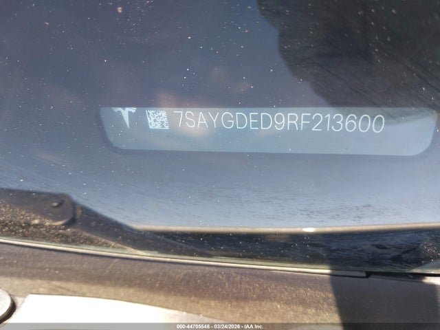 Aukcja sprzedaży 2024 Tesla Model Y Long Range Single Motor Rear-wheel Drive/rwd, vin: 7SAYGDED9RF213600, numer aukcji: 44705548
