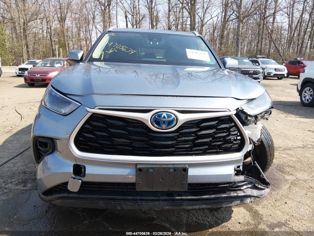 Aukcja sprzedaży 2022 Toyota Highlander Hybrid Xle, vin: 5TDGBRCH8NS081994, numer aukcji: 44705639
