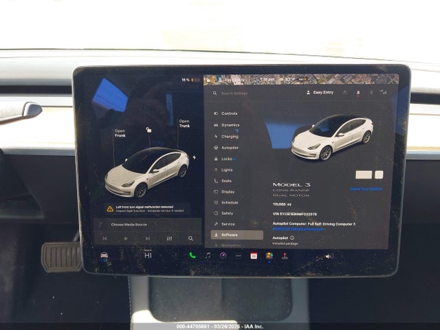 Aukcja sprzedaży 2021 Tesla Model 3 Long Range Dual Motor All-wheel Drive, vin: 5YJ3E1EB9MF032578, numer aukcji: 44705661