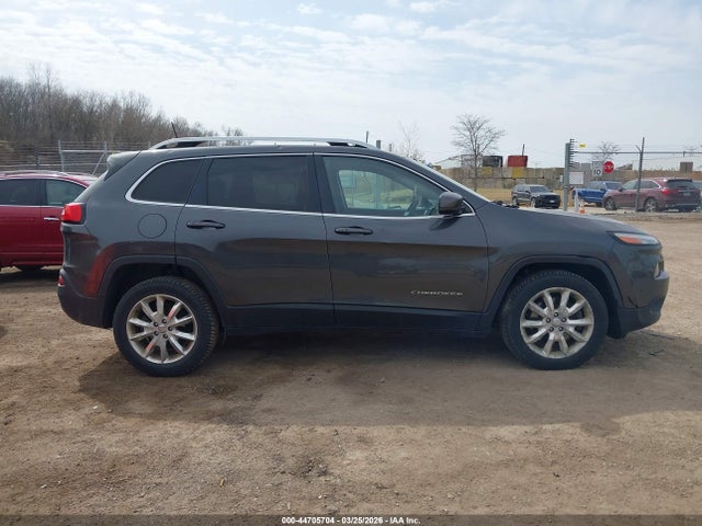 2016 Jeep Cherokee Limited მანქანა იყიდება აუქციონზე, vin: 1C4PJLDB2GW229439, აუქციონის ნომერი: 44705704