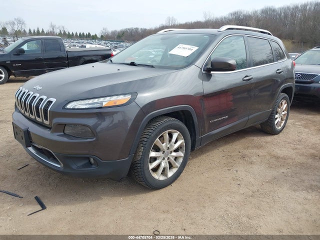 2016 Jeep Cherokee Limited მანქანა იყიდება აუქციონზე, vin: 1C4PJLDB2GW229439, აუქციონის ნომერი: 44705704