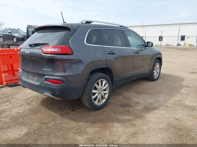 2016 Jeep Cherokee Limited მანქანა იყიდება აუქციონზე, vin: 1C4PJLDB2GW229439, აუქციონის ნომერი: 44705704