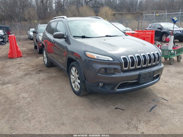 2016 Jeep Cherokee Limited მანქანა იყიდება აუქციონზე, vin: 1C4PJLDB2GW229439, აუქციონის ნომერი: 44705704