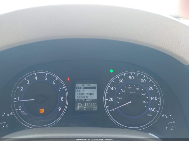 2013 Infiniti G37 Journey მანქანა იყიდება აუქციონზე, vin: JN1CV6AP5DM724409, აუქციონის ნომერი: 44705710
