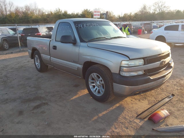 44705744 :رقم المزاد ، 1GCEC14VXYZ308986 vin ، 2000 Chevrolet Silverado 1500 Ls مزاد بيع