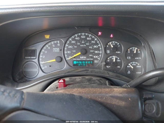 44705744 :رقم المزاد ، 1GCEC14VXYZ308986 vin ، 2000 Chevrolet Silverado 1500 Ls مزاد بيع