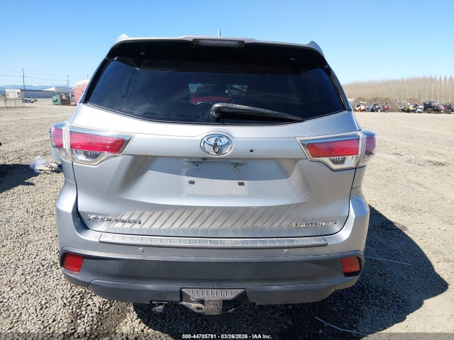 5TDDKRFH5ES040463 Toyota Highlander Limited Platinum V6
