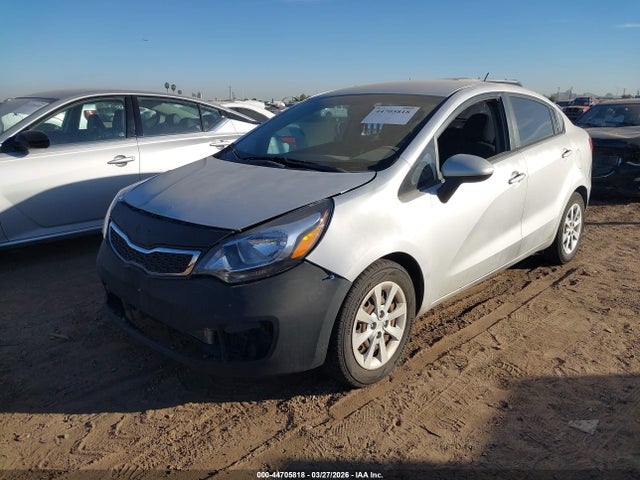 KIA RIO LX 2014 KNADM4A30E6419649 Image 2