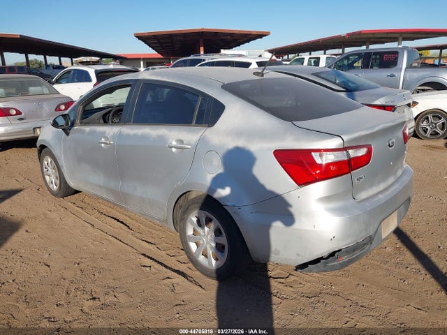 KIA RIO LX 2014 KNADM4A30E6419649 Image 3