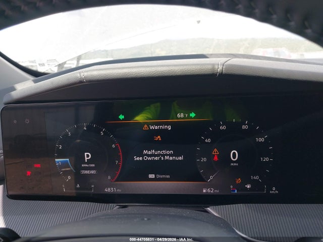 Aukcja sprzedaży 2025 Nissan Murano Sv, vin: 5N1AZ3BS4SC139670, numer aukcji: 44705831