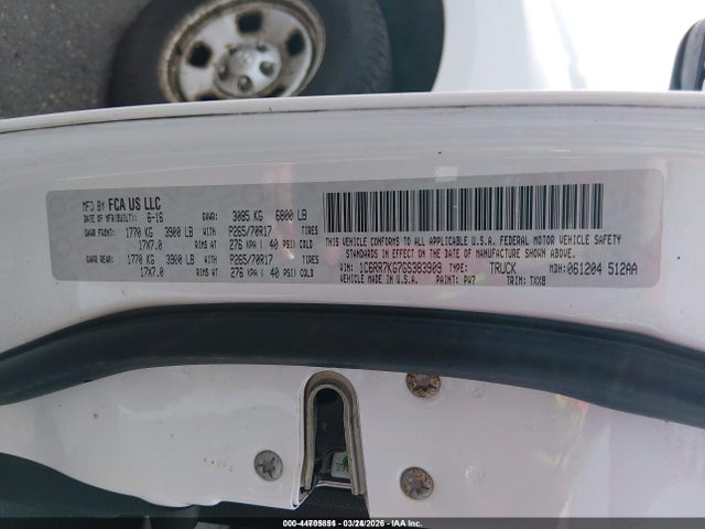 1C6RR7KG7GS383909 RAM 1500 Tradesman