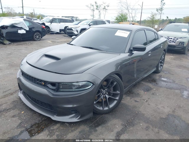 44705866 :رقم المزاد ، 2C3CDXGJ4NH257646 vin ، 2022 Dodge Charger Scat Pack مزاد بيع